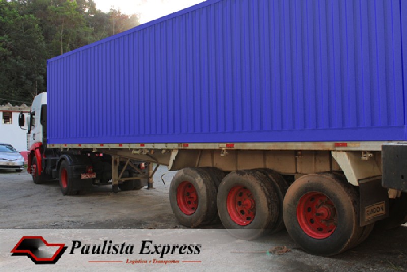 Empresa especializada em transporte de container
