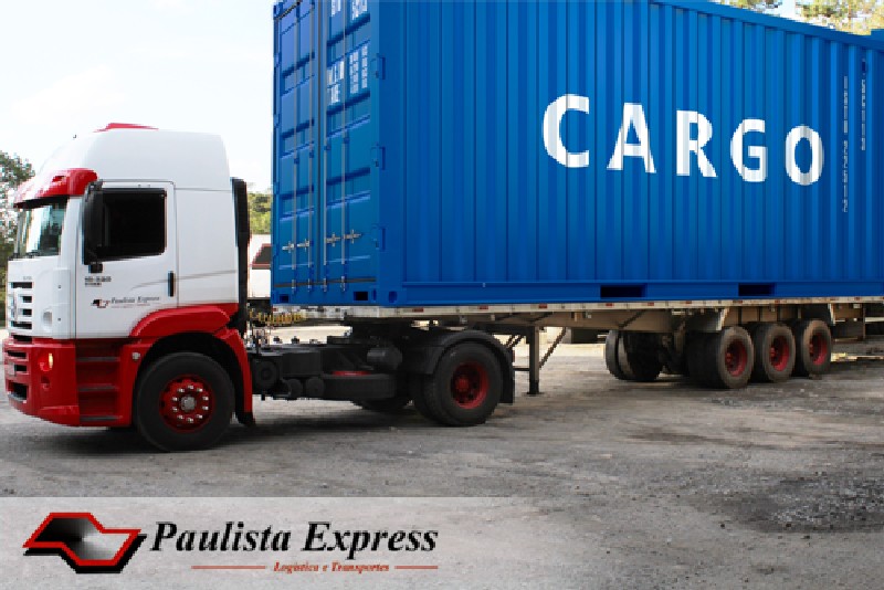 Transporte de container santos